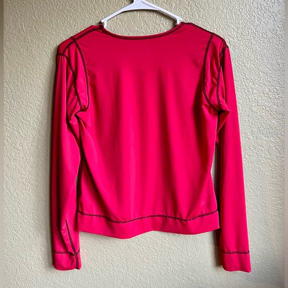 Athleta Raspberry Shade Tee, Size Small - Picture 4 of 5